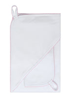 Baby White Bubble Hooded Towel