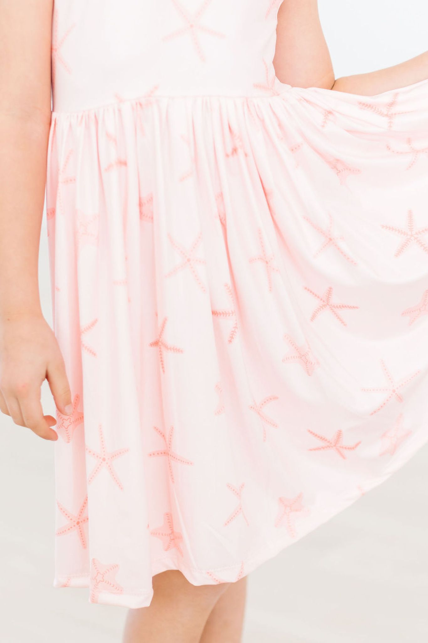 Girls Starfish Twirl Tank Dress