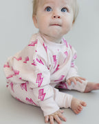 Girls Jogger Set | Pink Bolts