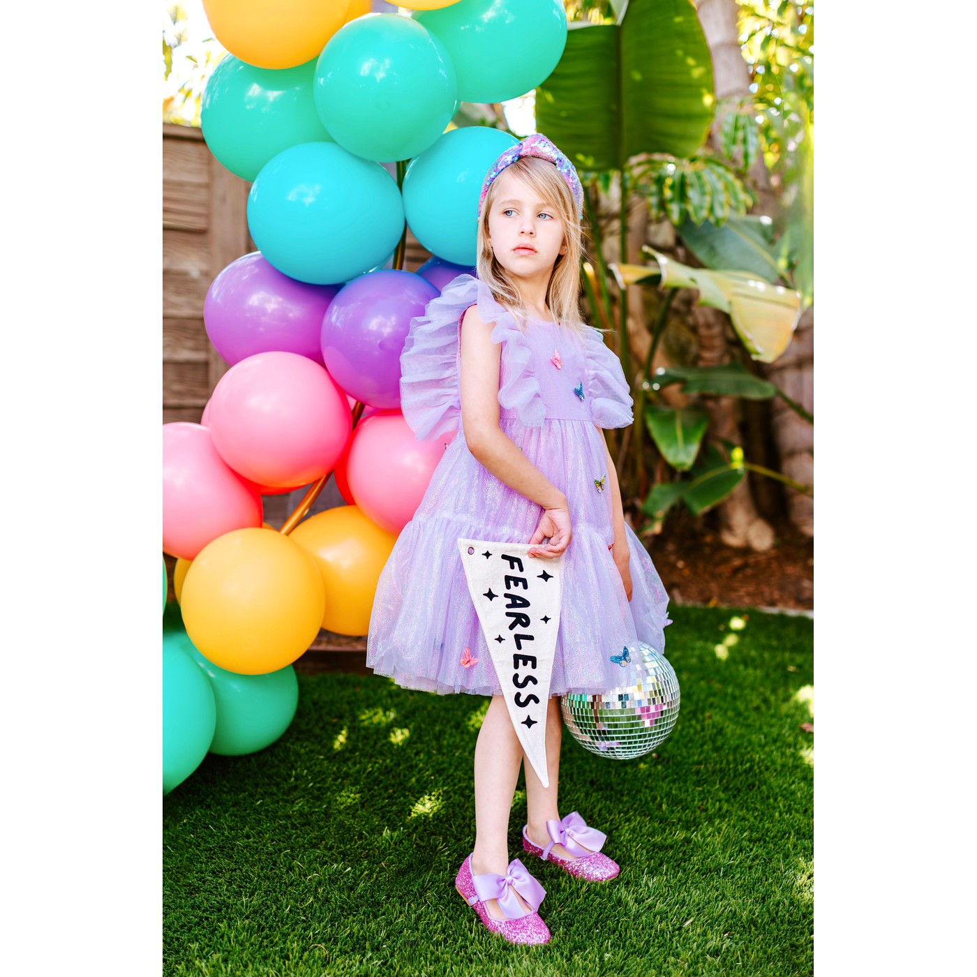 Girls Enchanted Butterfly Dress