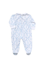 Baby Boy Blue Bears Trellace Smocked Footie