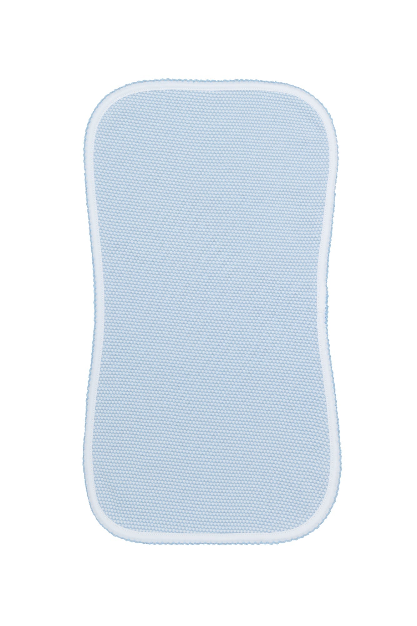 Blue Bubble Pima Cotton Baby Burp Cloth