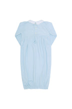 Blue Gingham Baby Pima Cotton Gown