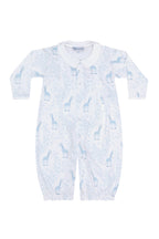 Blue Giraffe Print Converter Gown