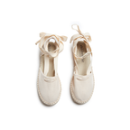 Maru Cream Bow-Tie Girl Shoes