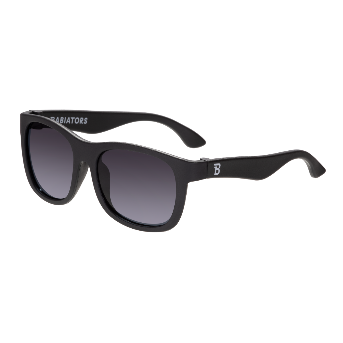 Jet Black Navigator | Smoke Polarized Sunglasses