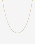 14k Gold Cable Link Chain Necklace