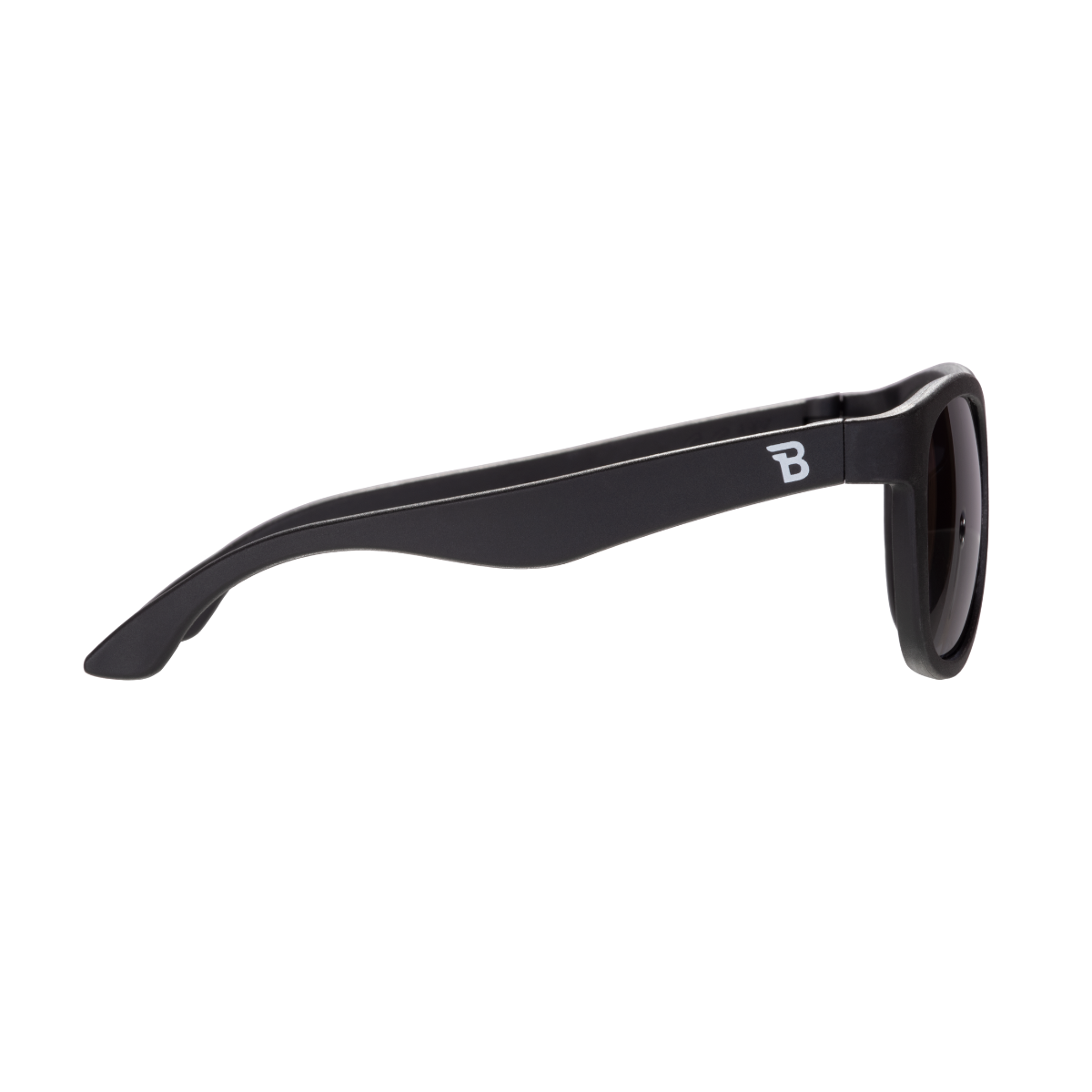 Jet Black Navigator | Smoke Polarized Sunglasses