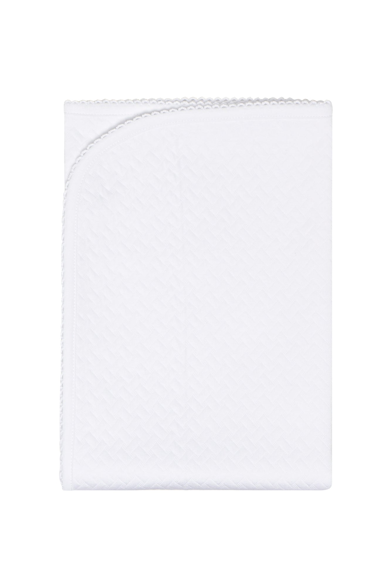 Basket Weave Pima Cotton Blanket