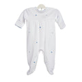 BABY JOSIE HEART COTTON KNIT FOOTIE