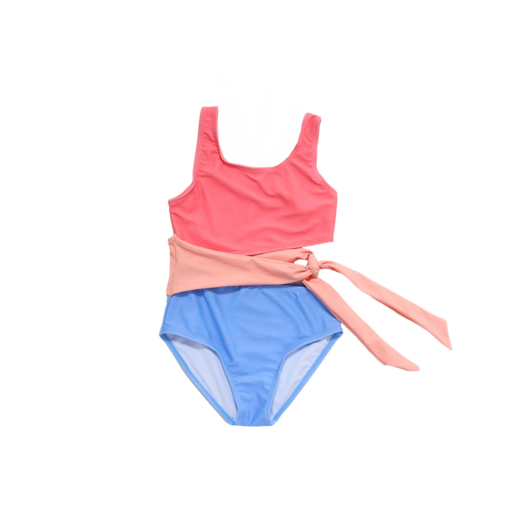 Girls Seaside Sparrow One Piece Swimsuit