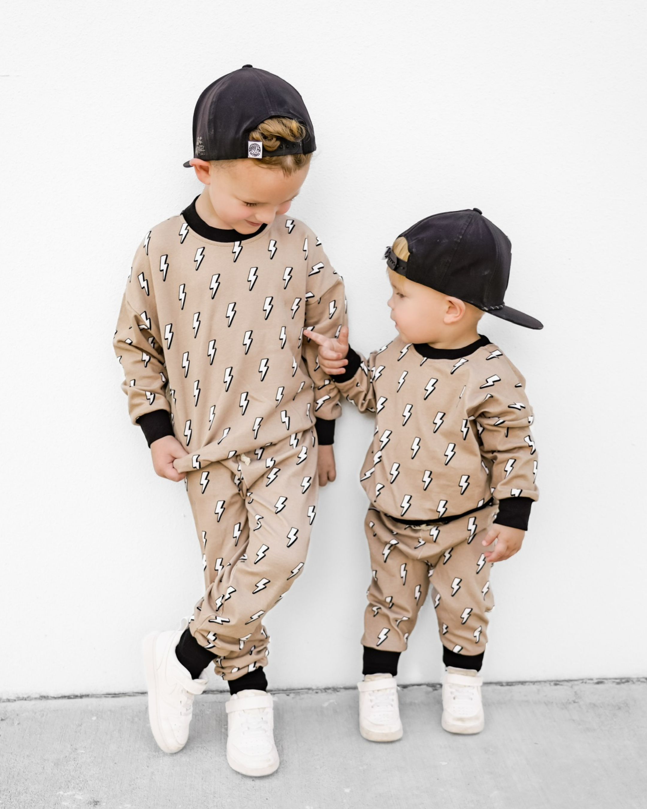 Baby Boy Lightning Bolt Jogger Set