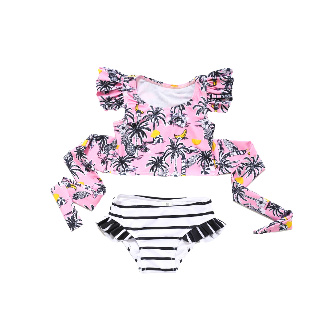 Island Life Ruffle Two-Piece Swimsuit