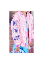 Girls Mariah Sequins Bomber Jacket