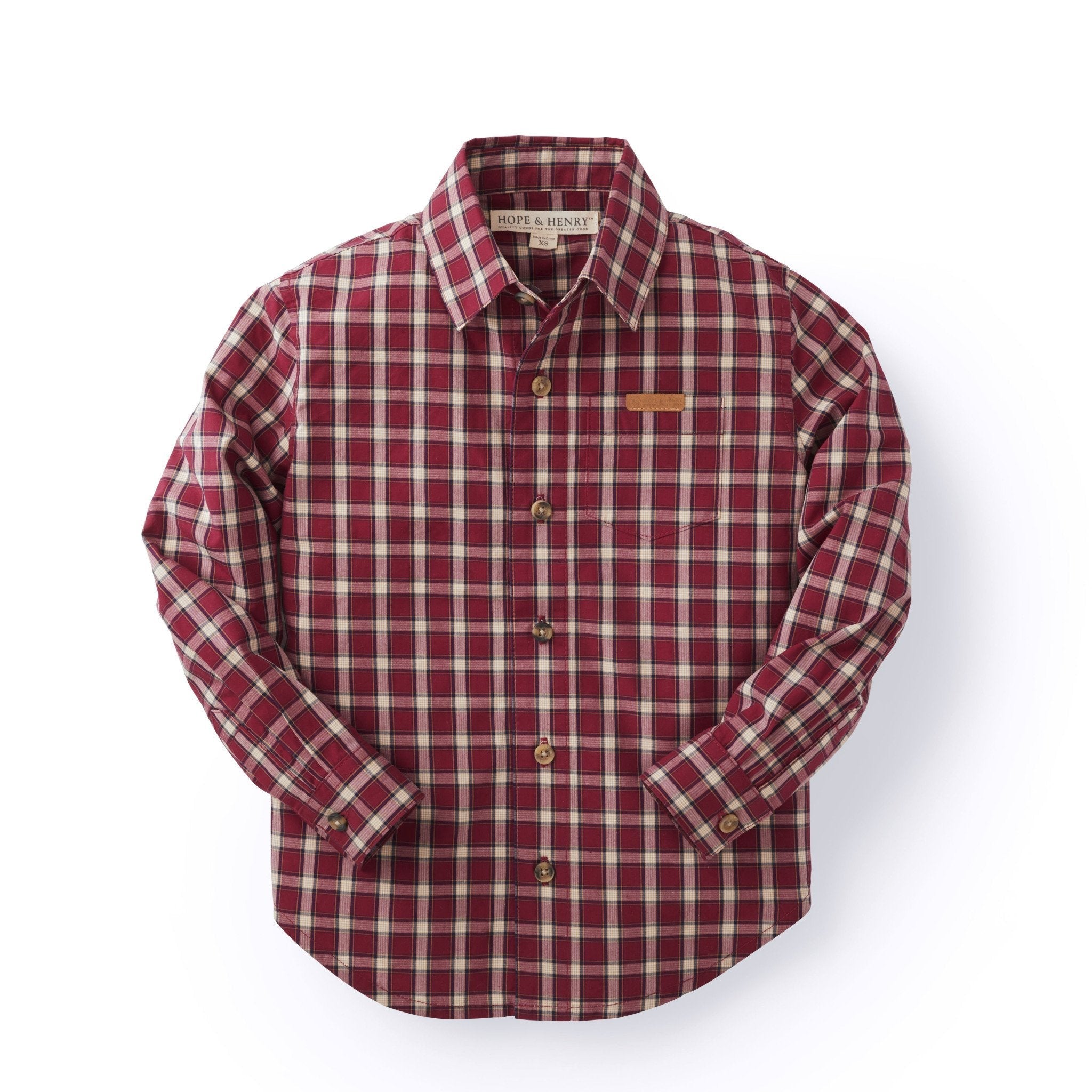 Poplin Button Down Organic Shirt