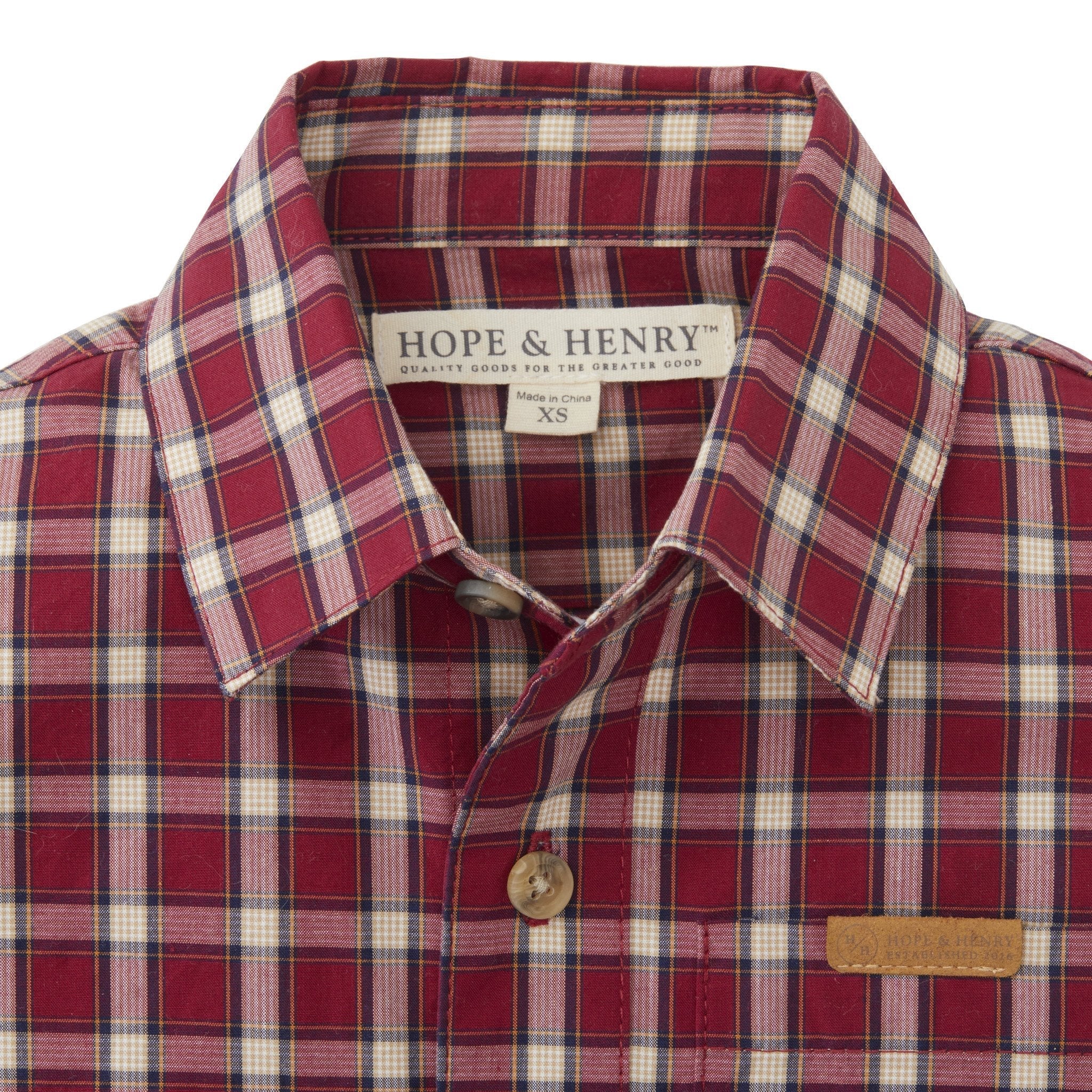 Poplin Button Down Organic Shirt