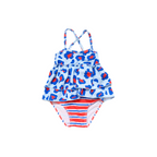 Isla Bella Ruffle Tankini Two-Piece Swimsuit