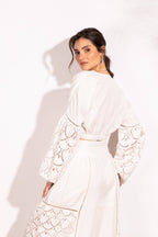 Irupe Blouse Leyenda Cross Front
