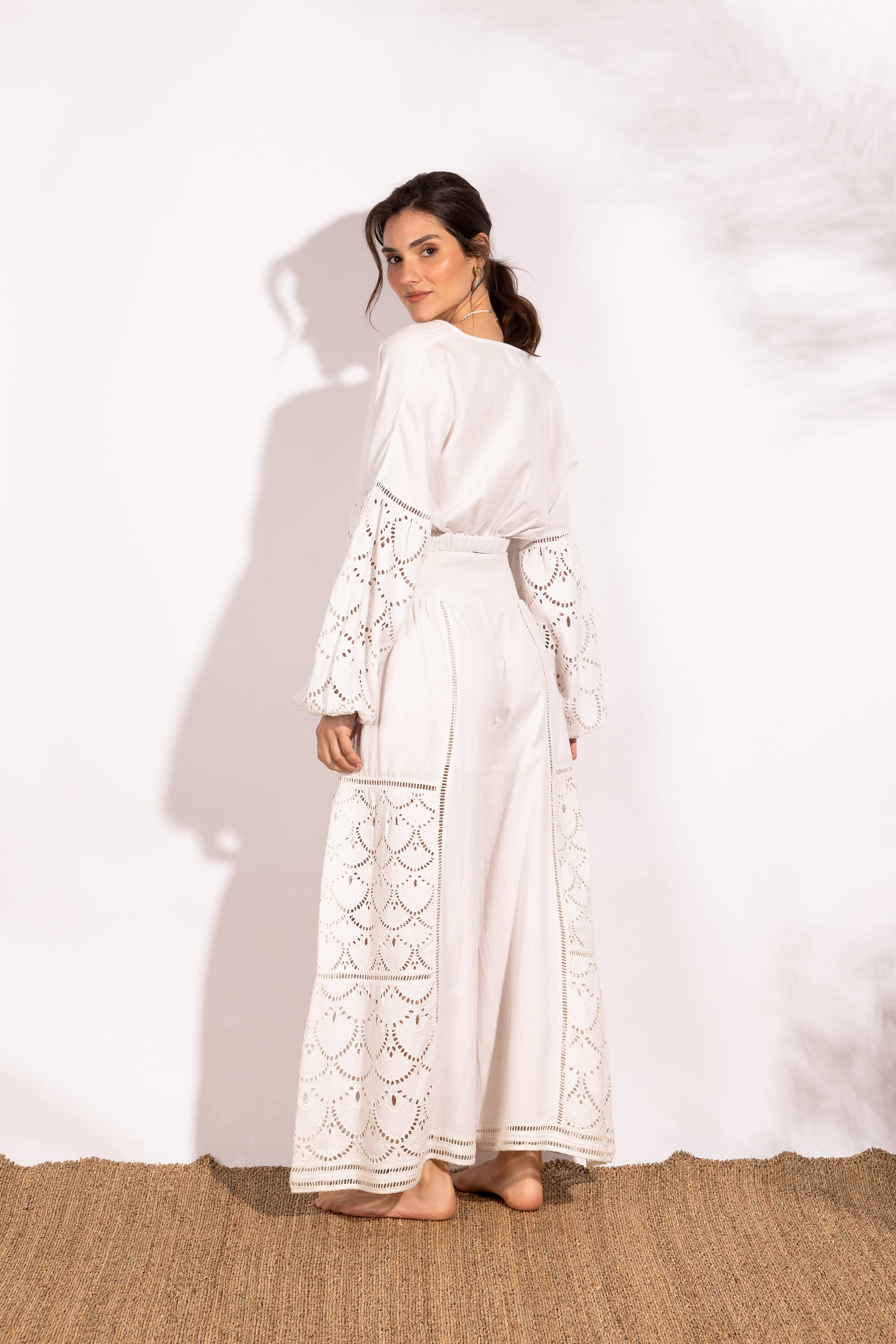 Irupe Blouse Leyenda Cross Front