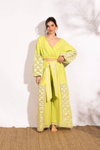 Irupe Blouse Leyenda Cross Front