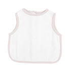 Baby Apron Bib | Blossom Pink Linen