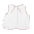Baby Apron Bib | Blossom Pink Linen