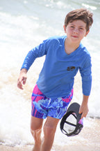Boys Cedar Beach Swim Rash Guard