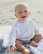 Round Quilted Linen Play Mat