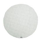 Round Quilted Linen Play Mat