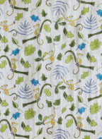 Happy Monkey Shawl Blanket