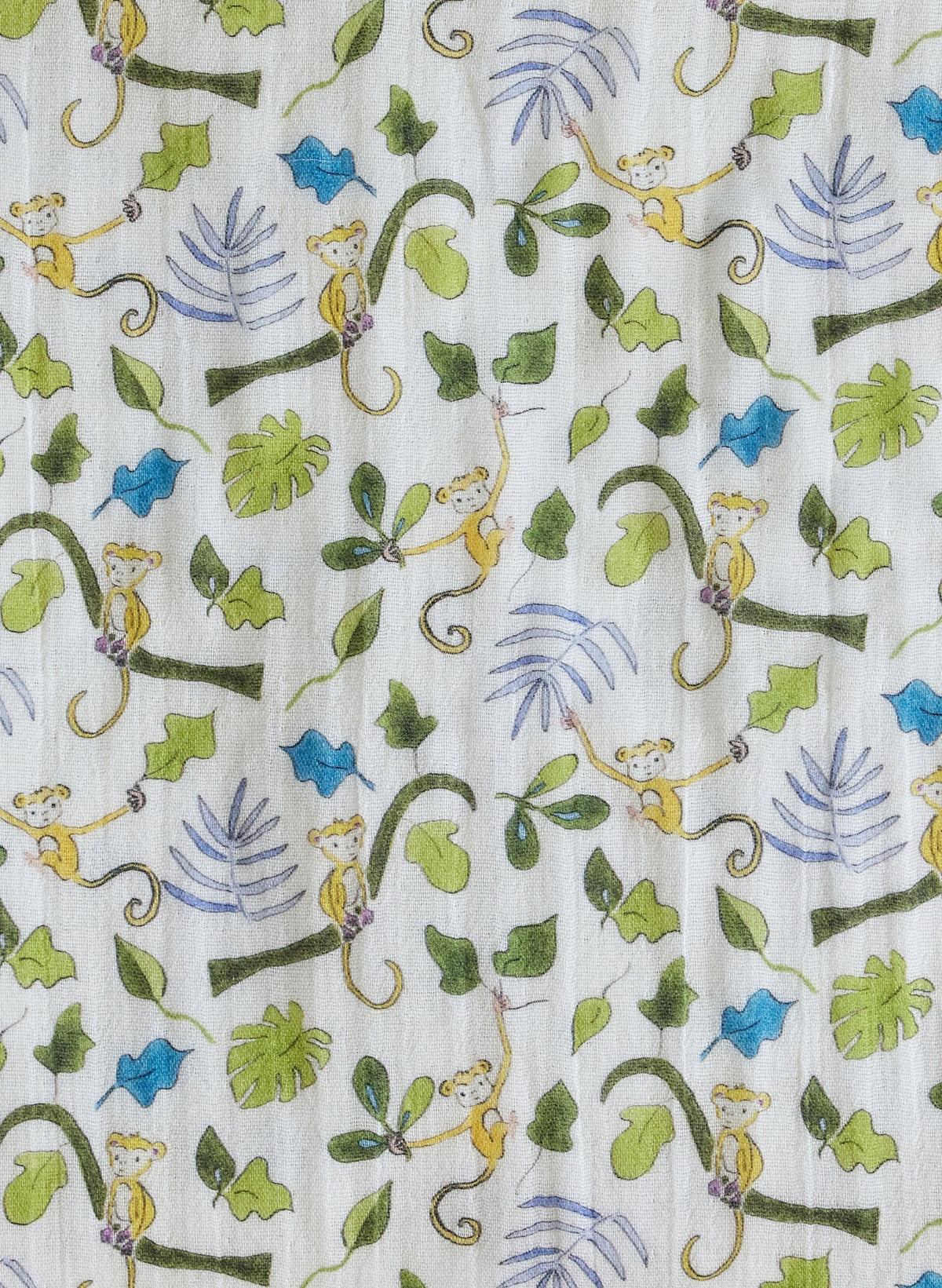 Happy Monkey Shawl Blanket