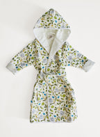 Organic Happy Monkey Bathrobe