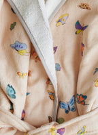 Blush Peach Madame Butterfly Bathrobe