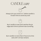 Sandalwood Rose Soy Candle - White Jar - 11 oz