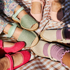 Lily Nude Shimmer Sandal