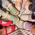 Lily Nude Shimmer Sandal