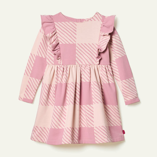 Buffalo Check RuffleDress