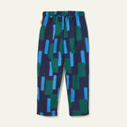 Recycled Cotton Blue Block Jogger
