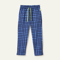 Blue Grid Jogger