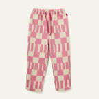 Recycled Cotton Pink Block Jogger