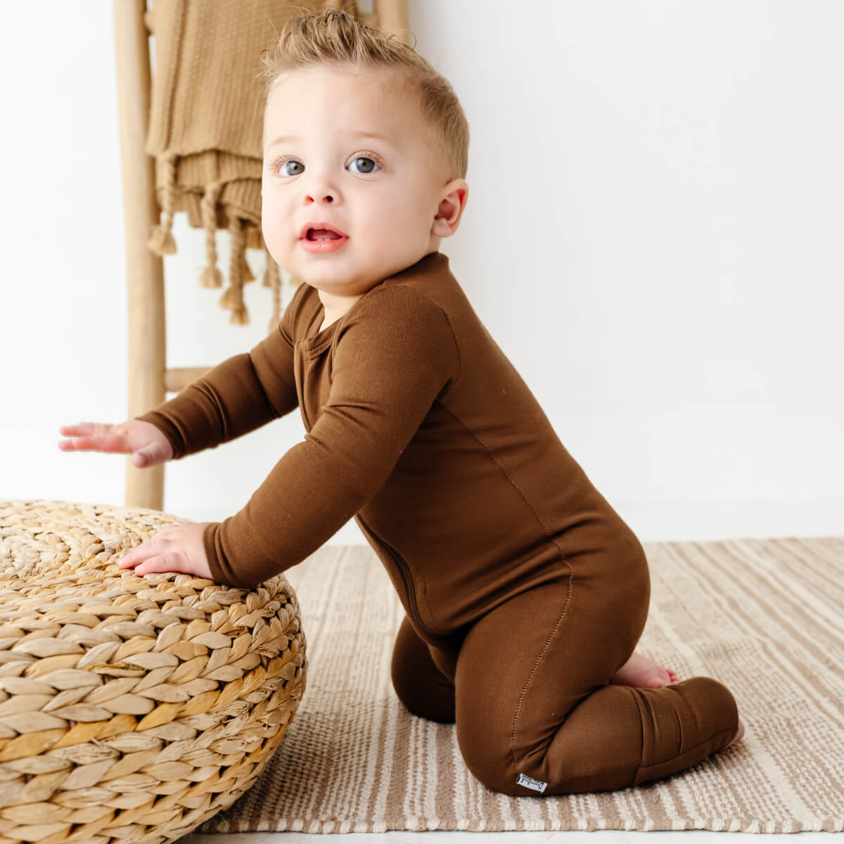 Baby Bamboo Pajamas w/ DreamCuffs®