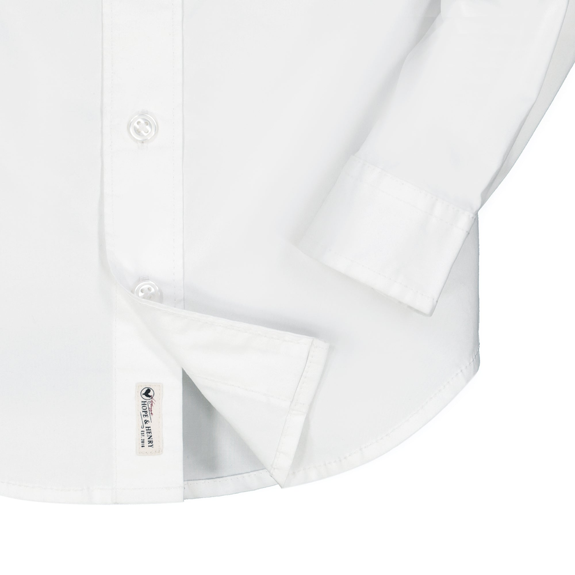 Stretch Poplin Organic Button Down Shirt