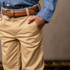 Boys Organic Skinny Stretch Twill Chino