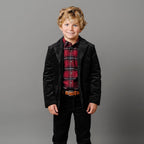 Organic Corduroy Blazer with Elbow Patches - Baby
