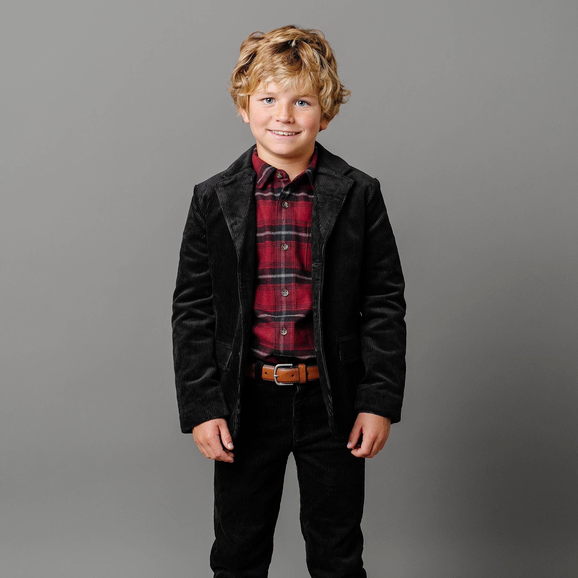 Organic Corduroy Blazer with Elbow Patches - Baby