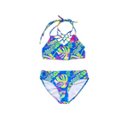 Iguana Palm Two Piece Swimsuit