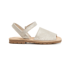 Lily Nude Shimmer Sandal