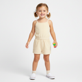 Organic Tank Romper - Butter Yellow