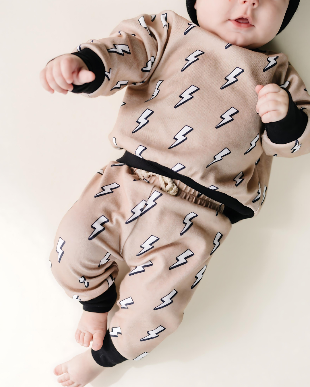 Baby Boy Lightning Bolt Jogger Set