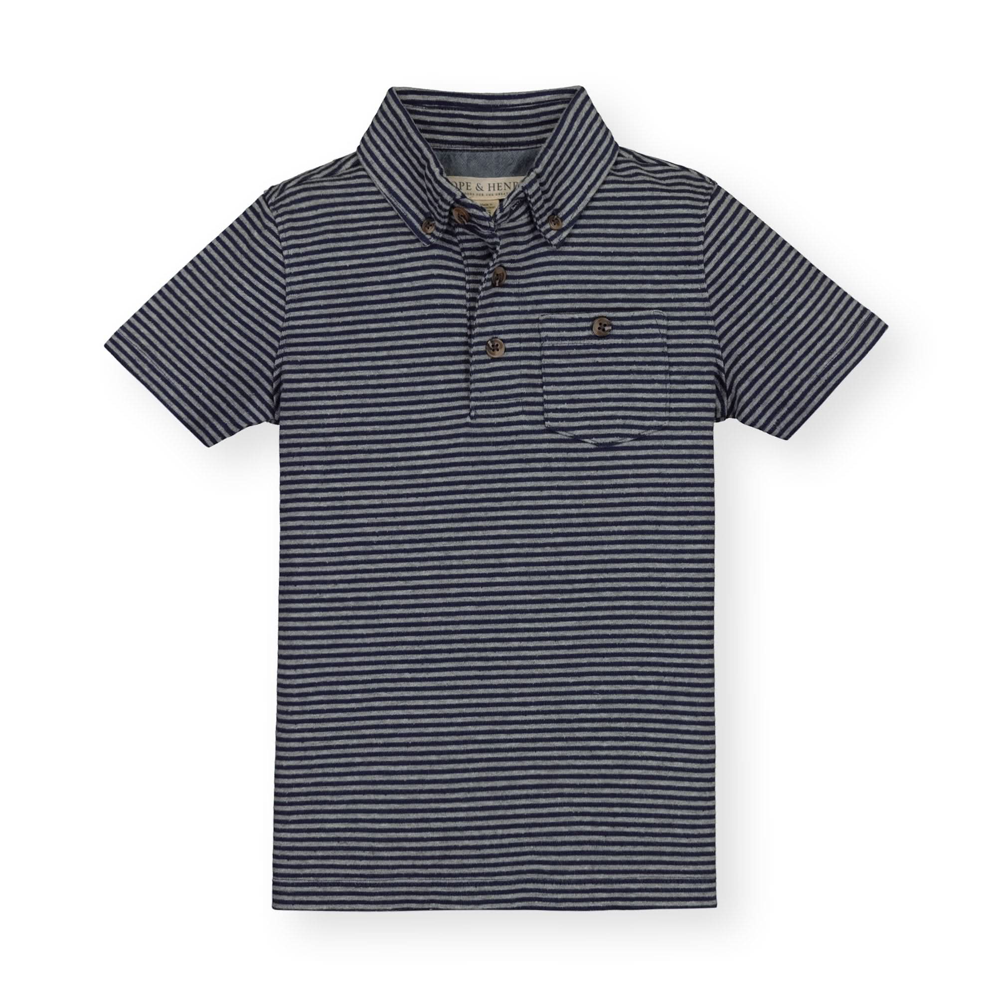 Organic Jersey Polo